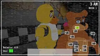I survived Night 1 of the MS PAINT FNAF game...