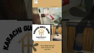 karachi Guest House Clifton best Guest House in Karachi #guesthouse #hotel #accommodation #clifton