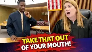 He Showed Up Chewing a Toothpick…Judge West Reacts
