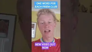 One word tor each prem club - new video #premierleague #pl2023 #sevilla #europa #europaleague