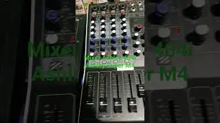 Mixer Ashley 4 chanel 404i dan super M4 #ashley #mixer