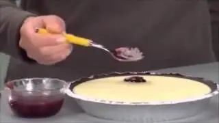 Raspberry Swirl Cheesecake