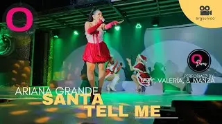 24.12.13 Izzy, Manza, & Valeria Performing Santa Tell Me at O Bar