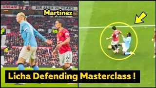 Lisandro Martinez POCKETS Haaland in Stunning Defensive Display vs Man City