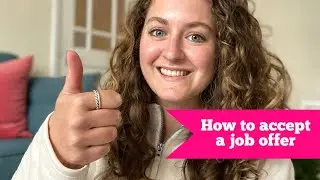 How to accept a job offer | clockworkTalent