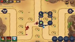 Realm Defense | World 3 | Level 43 | Legendary Mode | No Spells | Sunstorm Sands