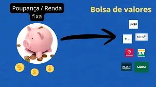 Como migrar sua poupança ou renda fixa pra ações ou fundos imobiliários