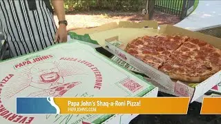 Papa John's Shaq-a-Roni Pizza! | River City Live