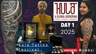 Kula Tattoo Festival 2025 Day 1 full vlog| nesco center Mumbai.