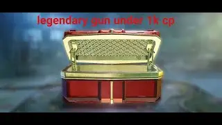 Legendary gun blueprint under 1k CP...Like seriously ?