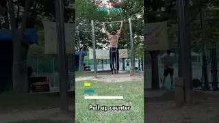 Automatically counting pull-up #computervision #electronic #sports #tech #pullups 26pull-up in 1 min