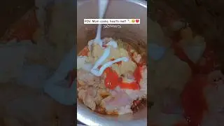 POV: Mom cooks, hearts melt 🔪🥺&hearts;️ #minivlog #shorts #ytshorts #youtubeshorts #trendingshorts #viral