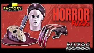 Factory Entertainment Horror KUZOS Wave 1 Die Cast Metal Collectibles @TheReviewSpot