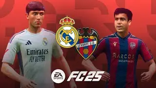 Real Madrid - Levante UD | LALIGA EA Sports&trade; (FC 25 Realistic Prediction)