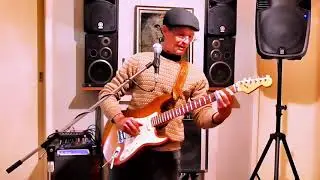 Rock n Blues live jam Classic Age Strat Slide & Wah Duane Allman inspired interpretation Aug'2016