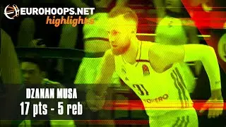 Real Madrid-Zalgiris Kaunas 96-69: Dzanan Musa (17 points, 5 rebounds)
