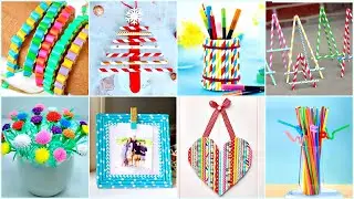 15 DIY Projekty ze Słomkami do Picia - Niesamowite Rzemiosła ze Słomkami do Picia i hacki życiowe