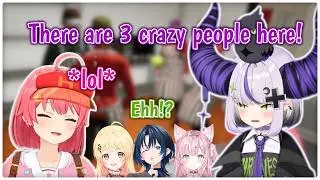Laplus who Really did Her Job Compared to 3 Other Crazy Person at Holonald's 【 hololive Clips】