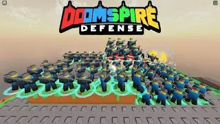 100 Lv 0 Rocketeers vs Yellow mode | Doomspire Defense