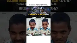 Yashasvi jaiswal & Kl rahul be Like 😂 #indvsaus 1st test match highlights  #cricketshorts #bgt2024