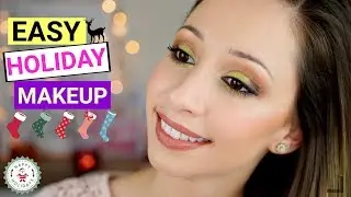EASY GLAM HOLIDAY MAKEUP TUTORIAL| Saint and Sinner Palette by KAT VON D| Talk through and Tips