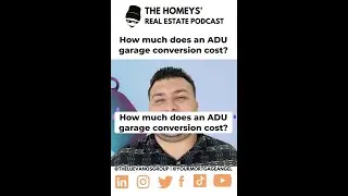 How much does an ADU garage conversion cost?