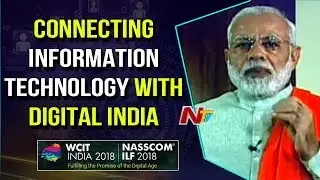 Narendra Modi Addresses Global IT Congress || Hyderabad | NASSCOM 2018 || NTV