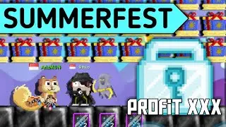 summerfest day II - got PROFITS?? | kena mental?? | growtopia profits