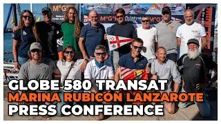 Globe 5.80 Transat 2024 - 25 Marina Rubic&oacute;n Press Conference before departure to Antigua