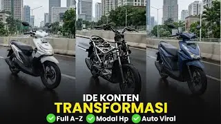 Auto Viral FB Pro! Cara Buat Video Transformasi Kendaraan Satisfying Pakai HP