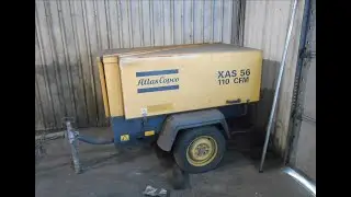 Atlas Copco XAS 56110 CFM Diesel Air Compressor