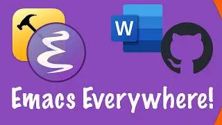 How to write any text on Emacs regardless of your which application you're using (including Word)