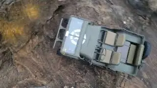 FMS 1/6 1941 Willys MB. First initial run and fail.