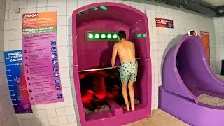 DuoRacer Multimedia Water Slide at Aquapark Wrocław