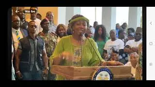 OAFLAD Organization Of African First Ladies Fatima Bio Returns to Sierra Leone