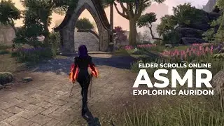 Elder Scrolls Online ASMR | Auridon | Exploring & Wind Sounds