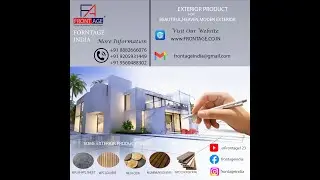 NEW SITE WPC LOUVERS INSTALLATION VIDEO FRONTAGE  #modernhomes #decking #exteriorview #luxuryhouse