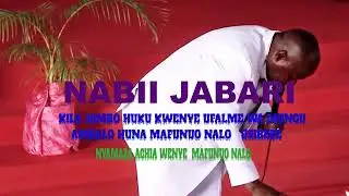 WHAT YOU DON'T KNOW ABOUT PROPHET JABARI