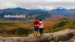 day hikes in the Adirondack Mountains, New York: Cat Mtn, Hurrican Mtn, & Owls Head Mtn - 2020/10