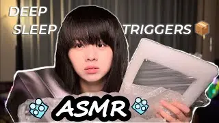 No Talking Visual ASMR 📦 Clean Packaging Sounds for Deep Sleep (Tascam Audio)