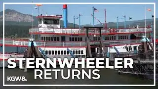 Historical sternwheeler makes its return to Columbia River