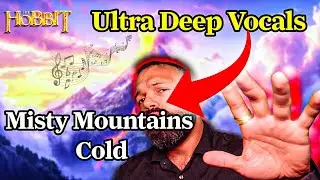 Misty Mountains Cold [The Hobbit] | Deep Bass Vocal Cover by Voice of Darkness