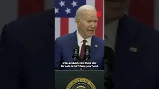 Biden Blasts Trump's $2 Trillion Tax Cut Plan