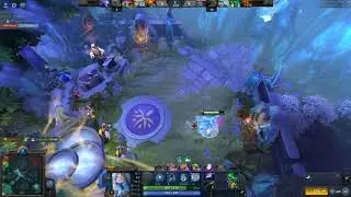 Dota2 - 7.22b - Battle Pass Jungle - Crystal Maiden เกมที่ 2