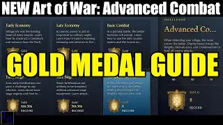 NEW Art of War Challenge: Advanced Combat GOLD MEDAL Guide | Age of Empires IV AoE 4