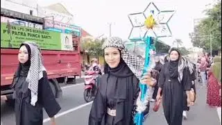 PAWAI BUDAYA SMKN 1 WONOASRI CARUBAN SERTA PAWAI HUT RI KE 80