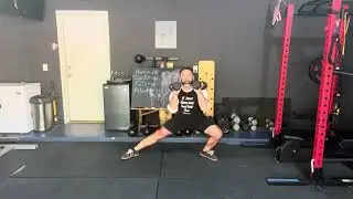 Cossack Squats DB FR