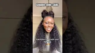 How To Styling Half Wig😍Natural 3 IN 1 Glueless Wig Install | Blend W/ Natural Hair Ft.#ulahair