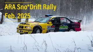 ARA Sno*Drift Rally 2025 Atlanta, Michigan