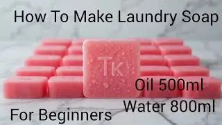 How To Make Laundry Soap For Beginners.